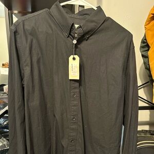 Rag & Bone Black Lightweight Shirt